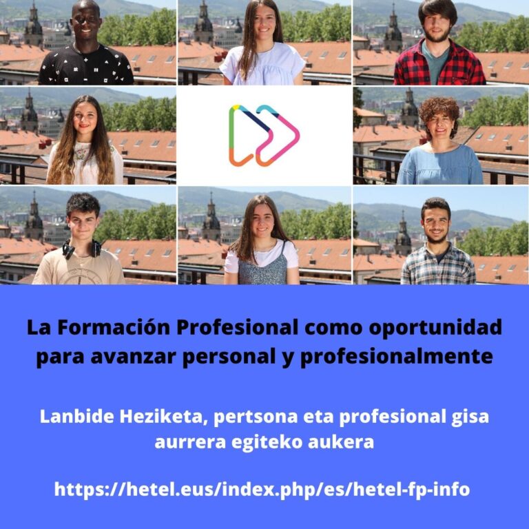 webinar Formacion profesional euskadi