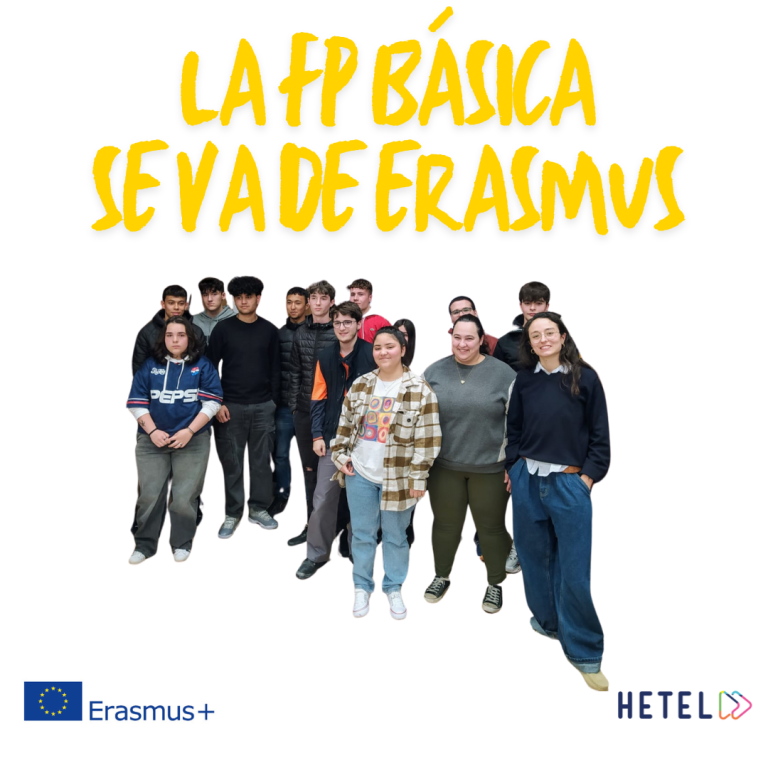La FP Básica se va de Erasmus