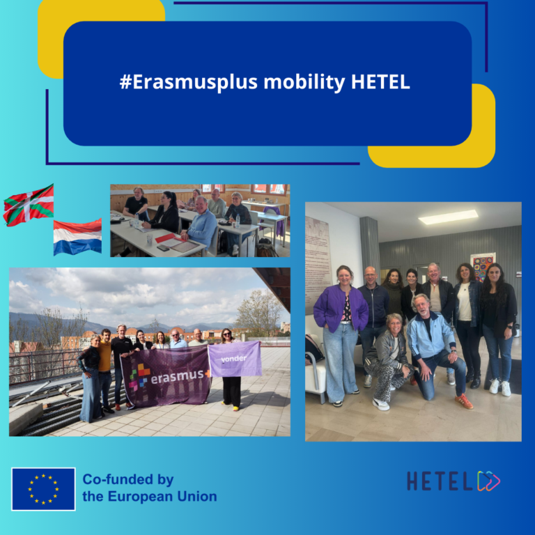 Profesorado del centro holandés Yonder visita centros HETEL