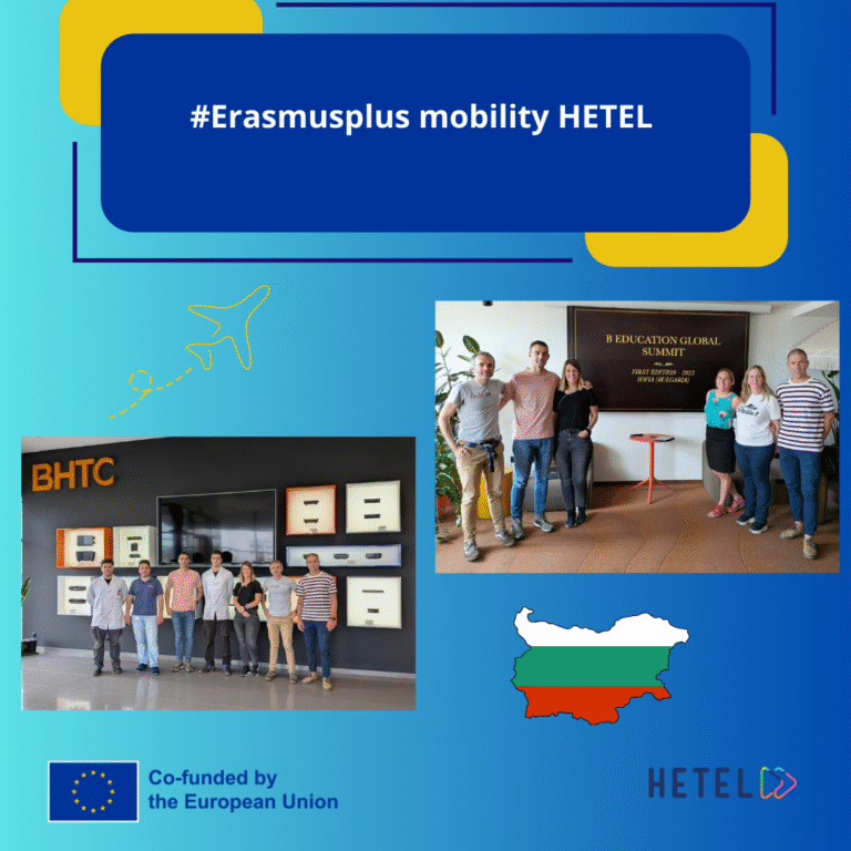 Profesorado de Salesianos Urnieta visita de la mano de HETEL empresas y alumnado en Bulgaria