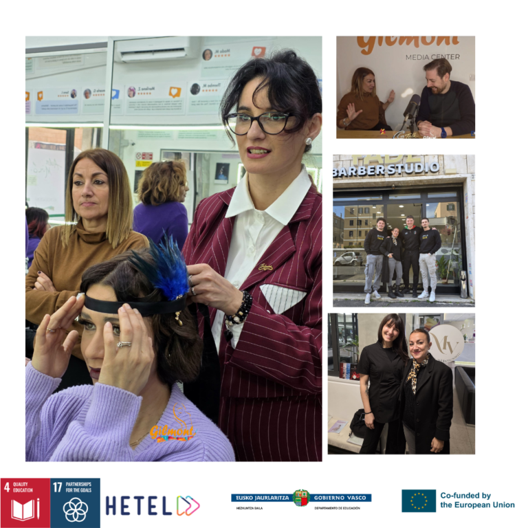 Profesora de Sopeña Bilbao visita Accademia Gilmont en Roma para impulsar la innovación en el sector de la Imagen Personal