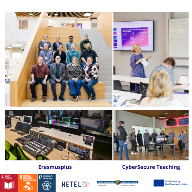 HETEL participa en dos encuentros europeos del proyecto Erasmus+ «CyberSecure Teaching» en Portugal y Austria