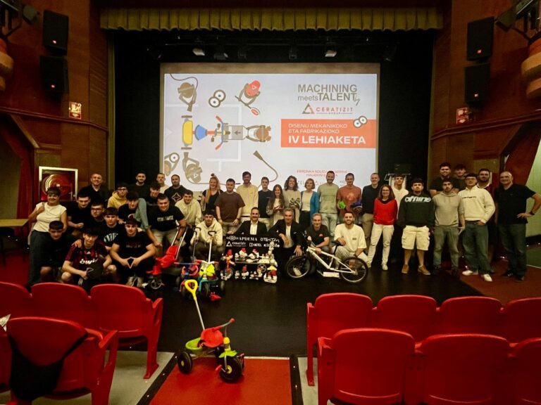 POLITEKNIKA TXORIERRI GANADOR IV CONCURSO MACHINING MEETS TALENT BY CERATIZIT 2026