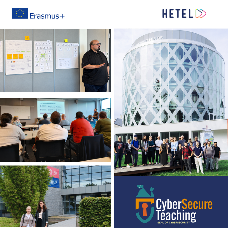 HETELek, CyberSecure Teaching partzuergo europarrarekin batera, praktika-komunitate bat sortzen ari da